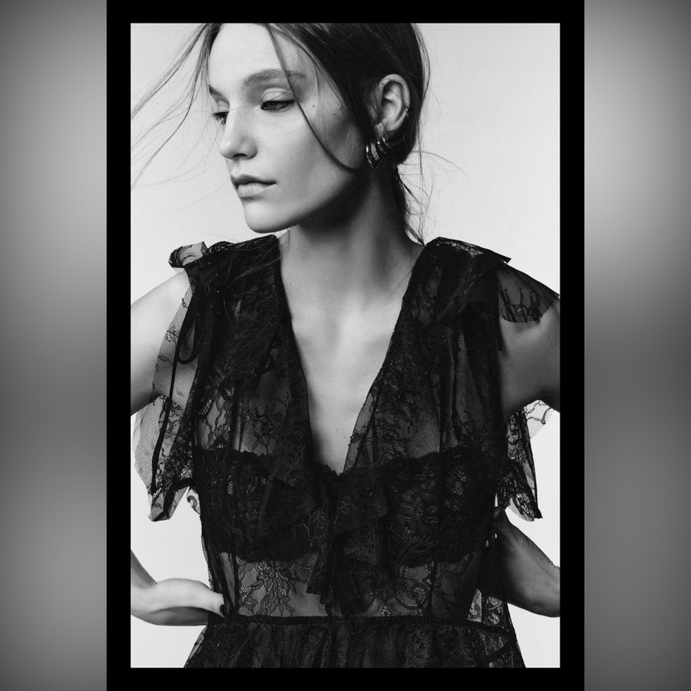 Zara Lace Dress Limited Edition S